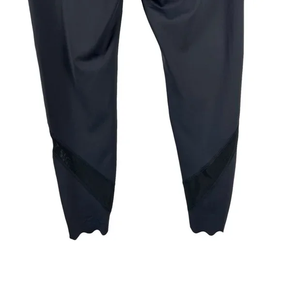 Peloton Women's Move Scalloped Hem High Rise Crop Leggings Black Size L HO121 - Picture 10 of 11